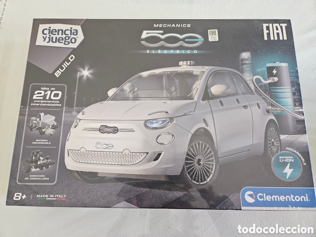 Coches a escala: Clementoni Fiat 500 Nuevo