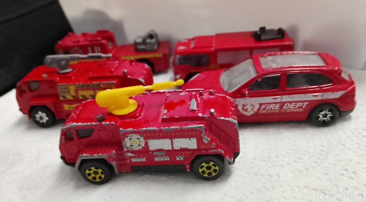 Coches a escala: Lote veh&iacute;culos bomberos - Foto 4