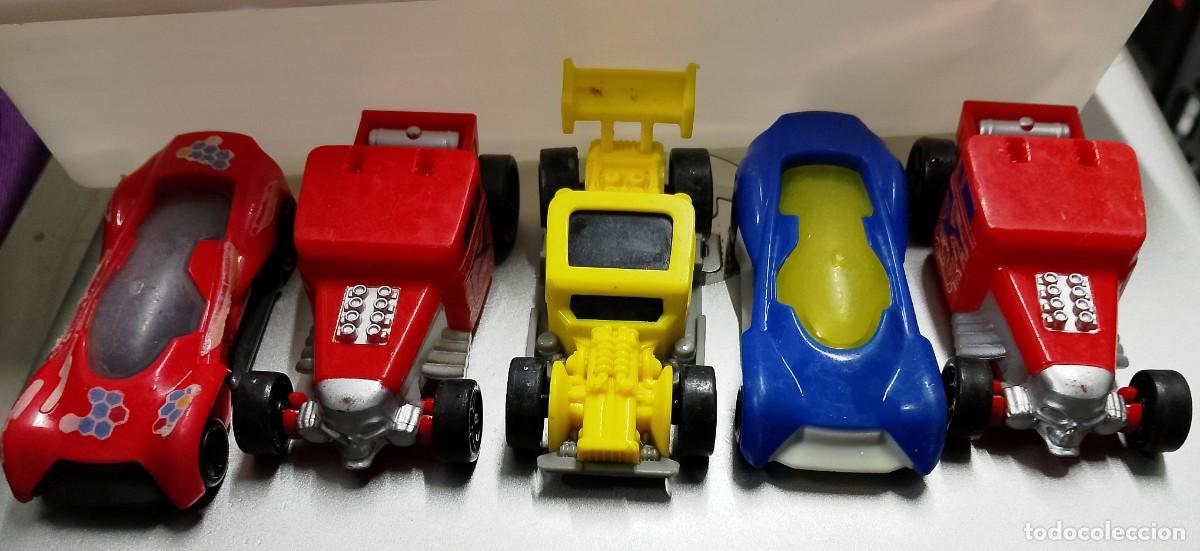 Coches a escala: Lote 5 coches macdonalds mattel