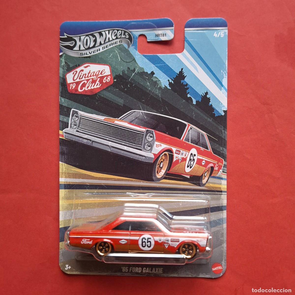 Coches a escala: HOT WHEELS 2026 VINTAGE CLUB 1968 - &acute;65 FORD GALAXIE - NUEVO EN BLISTER - ESCALA 1:64