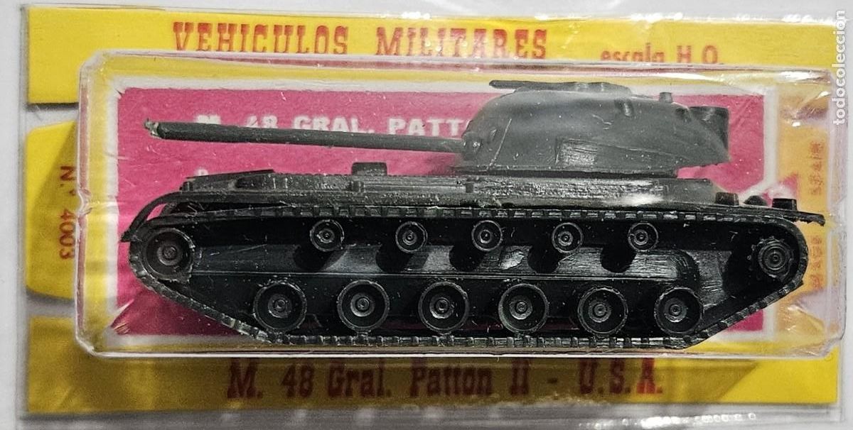 Coches a escala: EKO 4003 TANQUE M.48 GRAL PATTON II U.S.A. MILITAR H0 1:87
