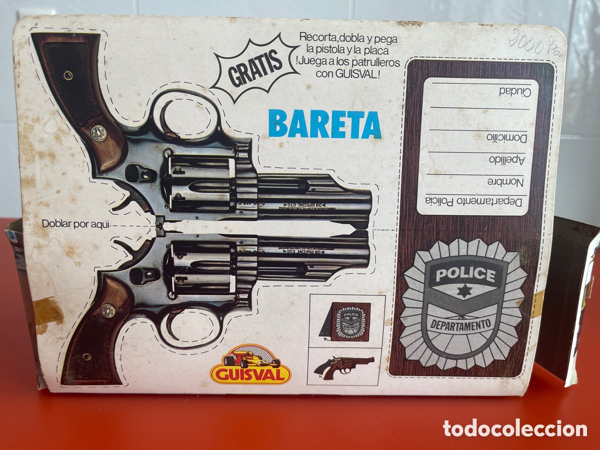 Coches a escala: COCHE DE LA SERIE DETECTIVE BARETA DE GUISVAL REF 999 NUEVO - Foto 6