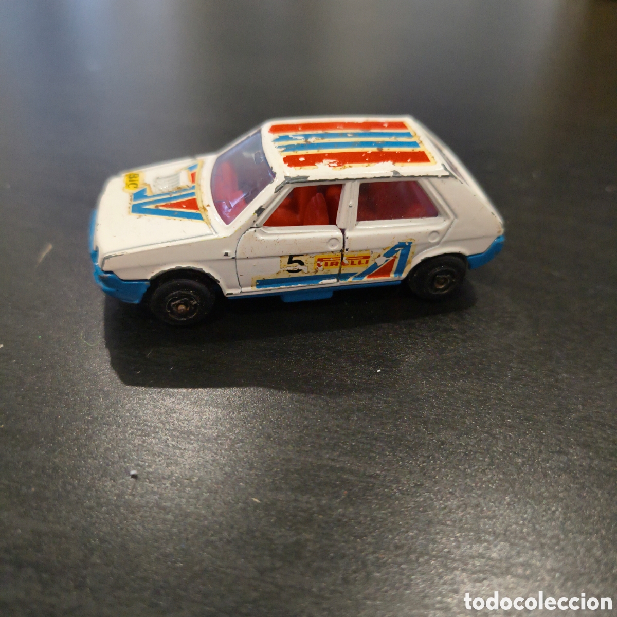 Coches a escala: SEAT RITMO RALLY apx 1:64 GUISVAL VINTAGE