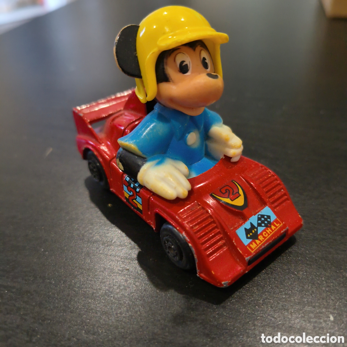 Coches a escala: COCHE DE METAL , GUISVAL , DISNEY , MICKEY MOUSE 7,5 CMS