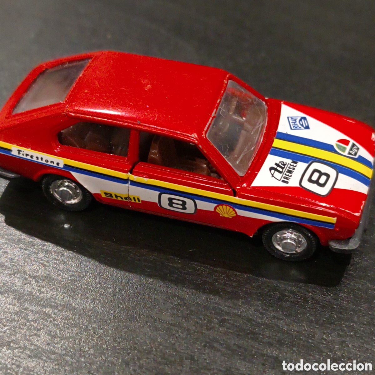 Coches a escala: MIRA /SEAT 128 3P/ 1:64 APROX / MADE IN SPAIN