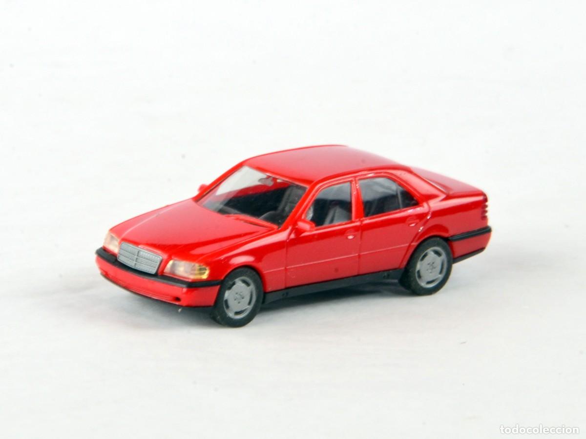 Coches a escala: Herpa Escala 1:87 H0 Mercedes Benz Clase C Rojo