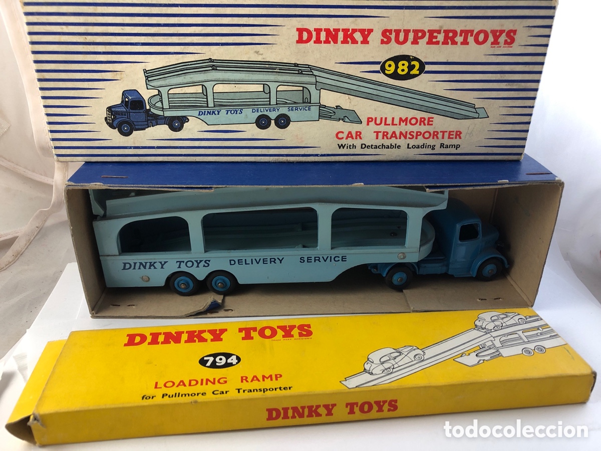 Coches a escala: Dinky Supertoys 982 Pullmore Car Transporter