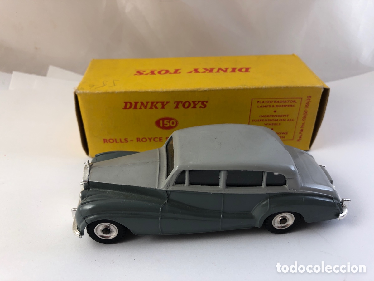 Coches a escala: Dinky Toys 150 Rolls-Royce Silver Wraith - Foto 2