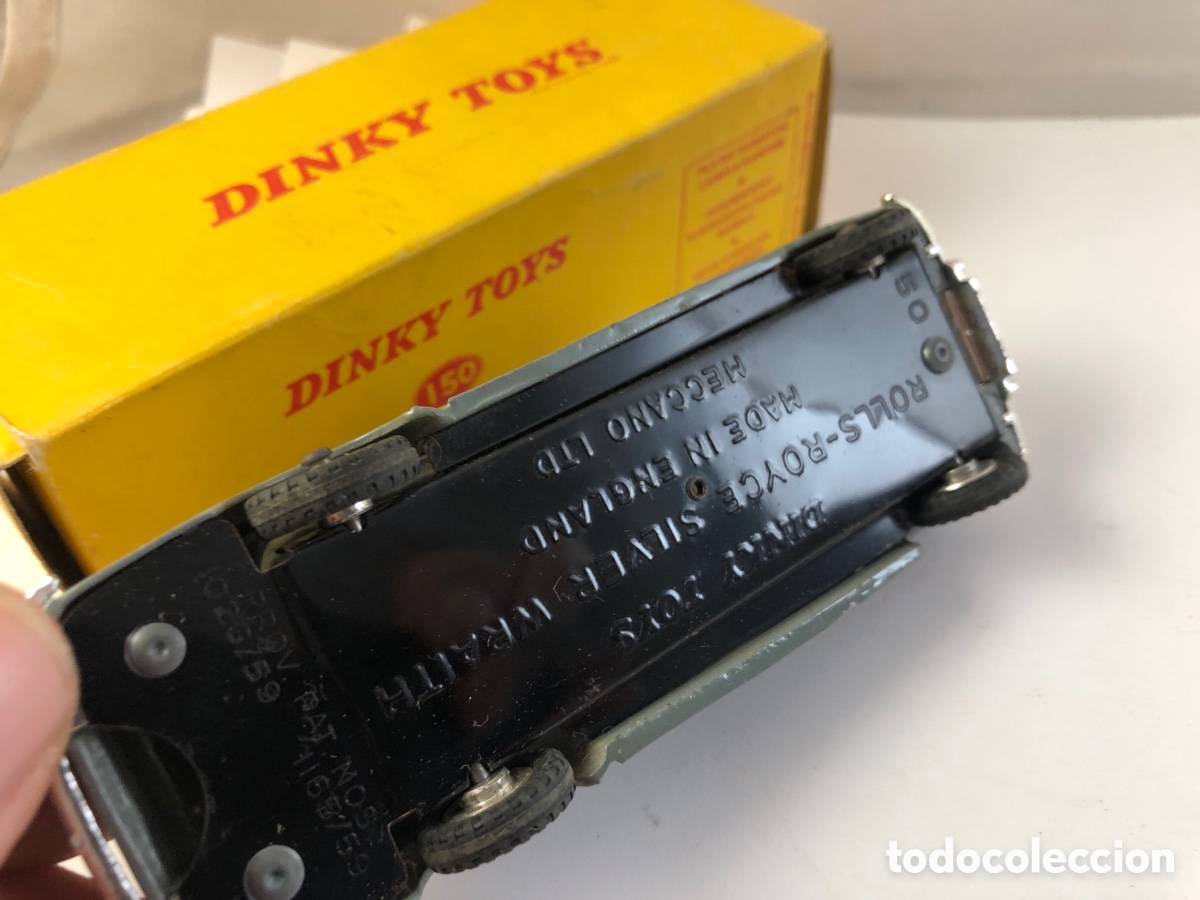 Coches a escala: Dinky Toys 150 Rolls-Royce Silver Wraith - Foto 6