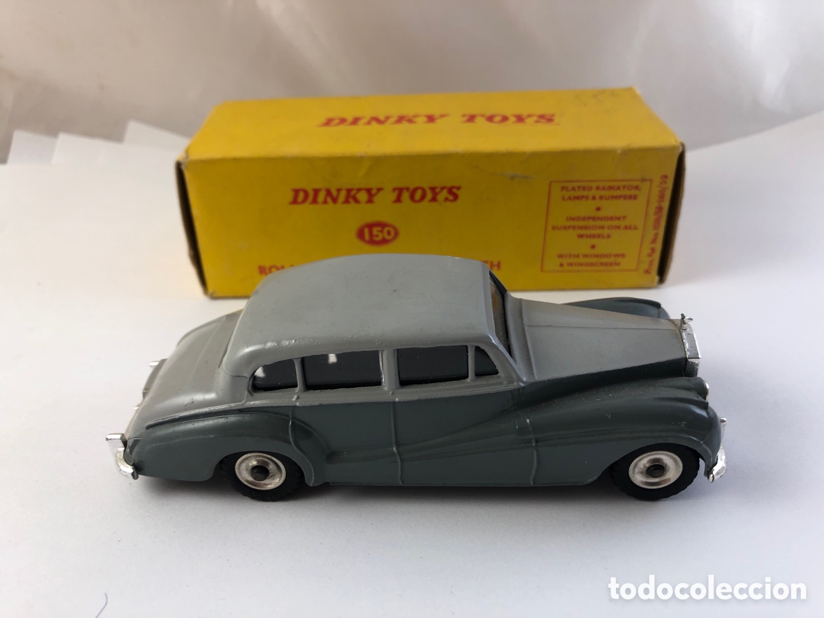 Coches a escala: Dinky Toys 150 Rolls-Royce Silver Wraith