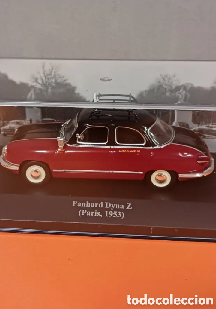Carros em escala: Panhard Dyna Z ( Par&iacute;s, 1953)