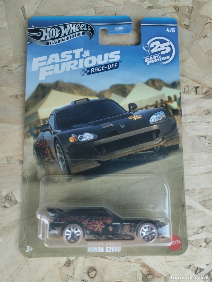 Coches a escala: Hot wheels fast furious honda s2000