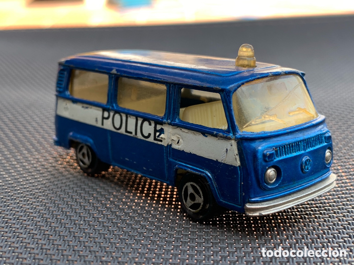 Coches a escala: Majorette FOURGON VW - Volkswagen POLIC&Iacute;A 1/60