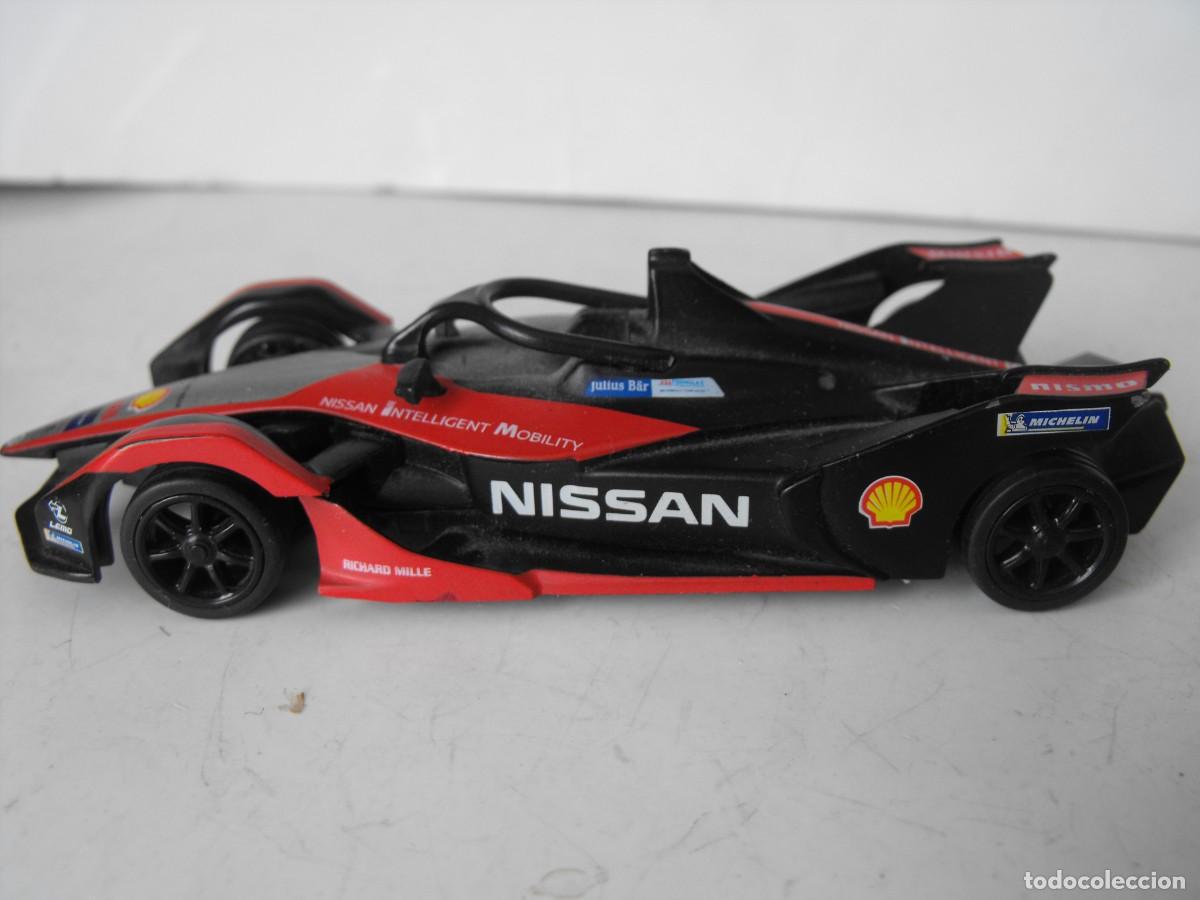 Coches a escala: NISSAN IM02 FORMULA E. BRANDBASE. Escala 1/43. Con bateria recargable.