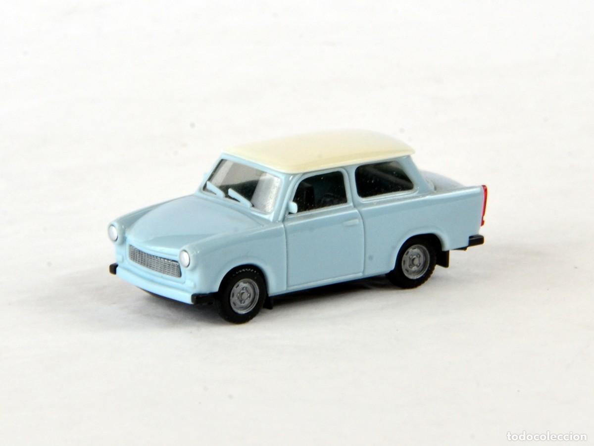 Coches a escala: Herpa Escala 1:87 H0 3086 Trabant 601S Azul Claro