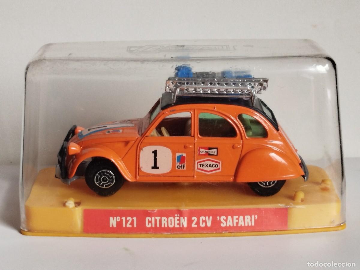 Coches a escala: Citroen 2 cv safari guisval n&ordm; 121 estado nuevo escala 1/37