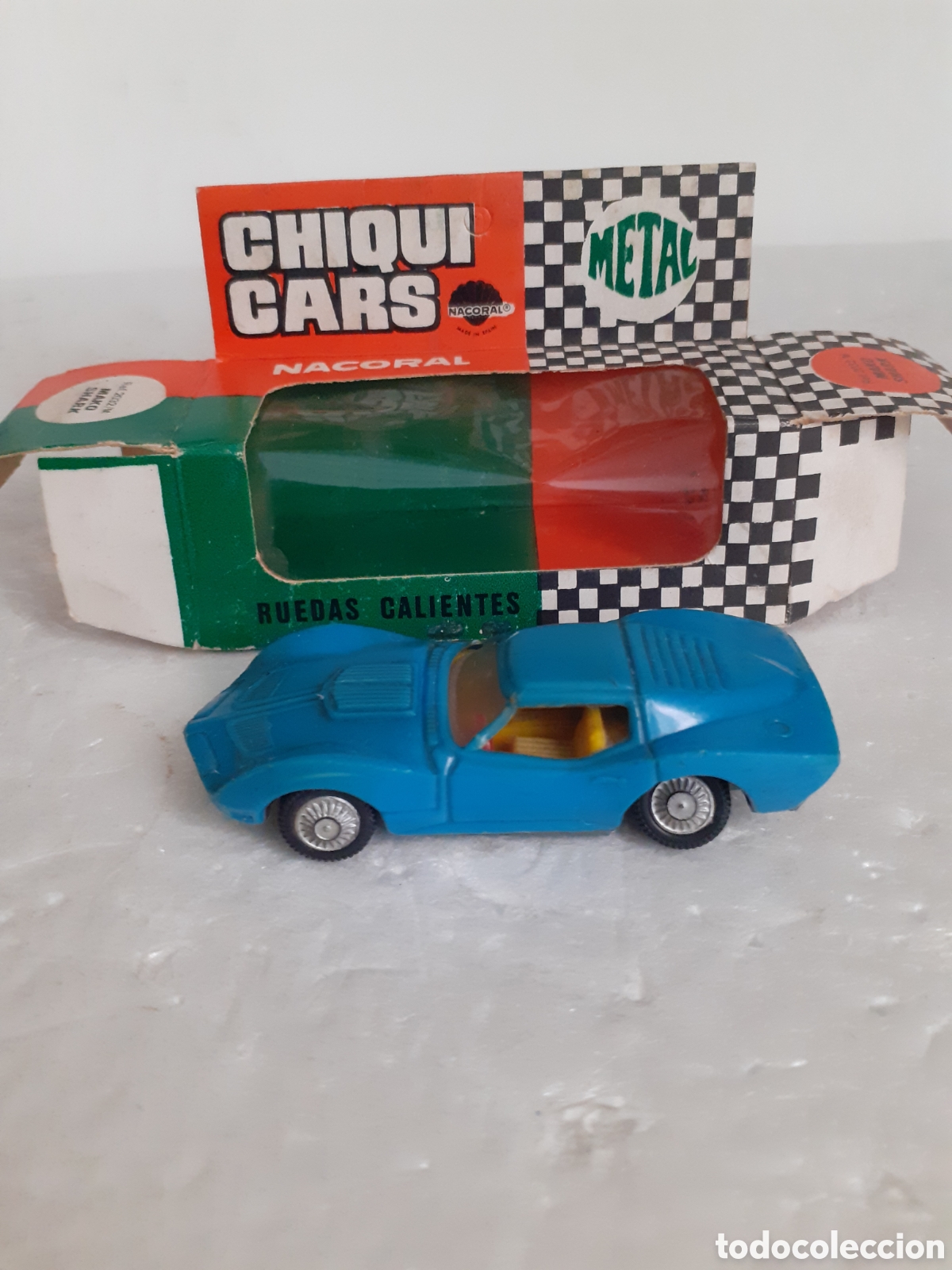 Coches a escala: NACORAL COCHE MAKO SHARK RARISIMA SERIE DE 1/66 EN SU CAJA ORIGINAL