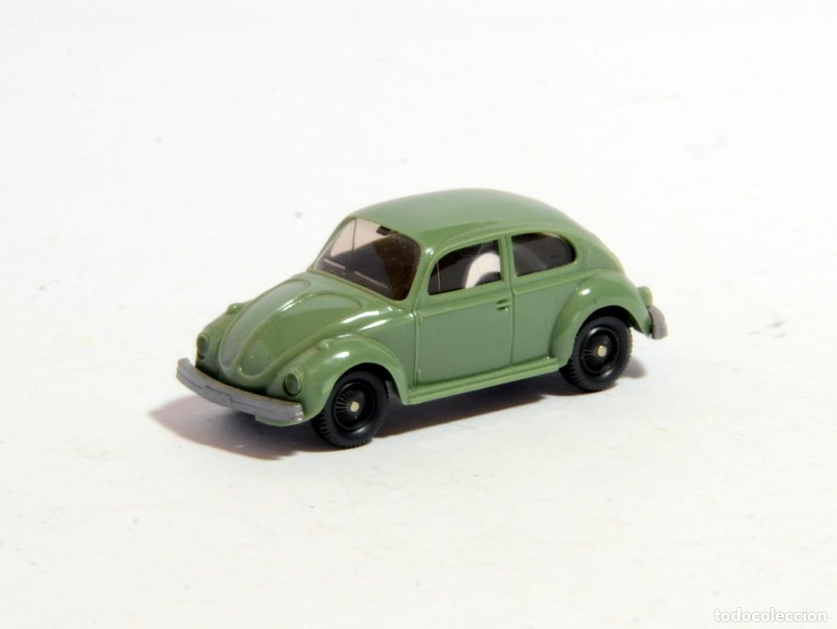 Coches a escala: Wiking Escala 1:87 H0 Volkswagen 1303 Verde Musgo