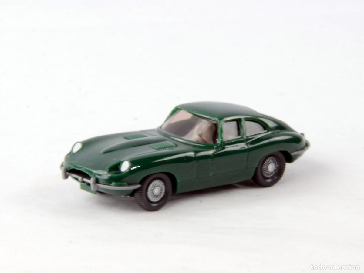 Coches a escala: Wiking Escala 1:87 H0 Jaguar E-Type Verde