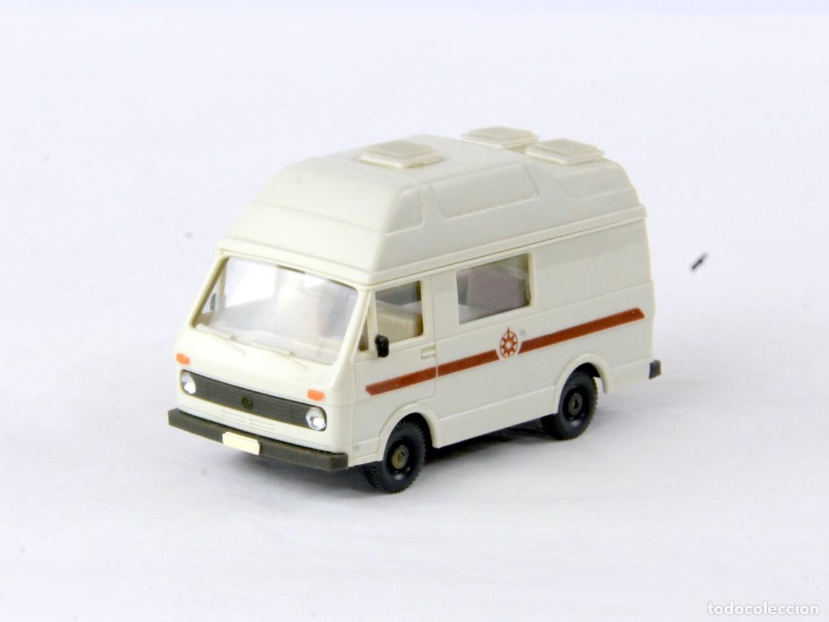 Coches a escala: Wiking Escala 1:87 H0 Autocaravana Volkswagen LT28 Sven Hedin