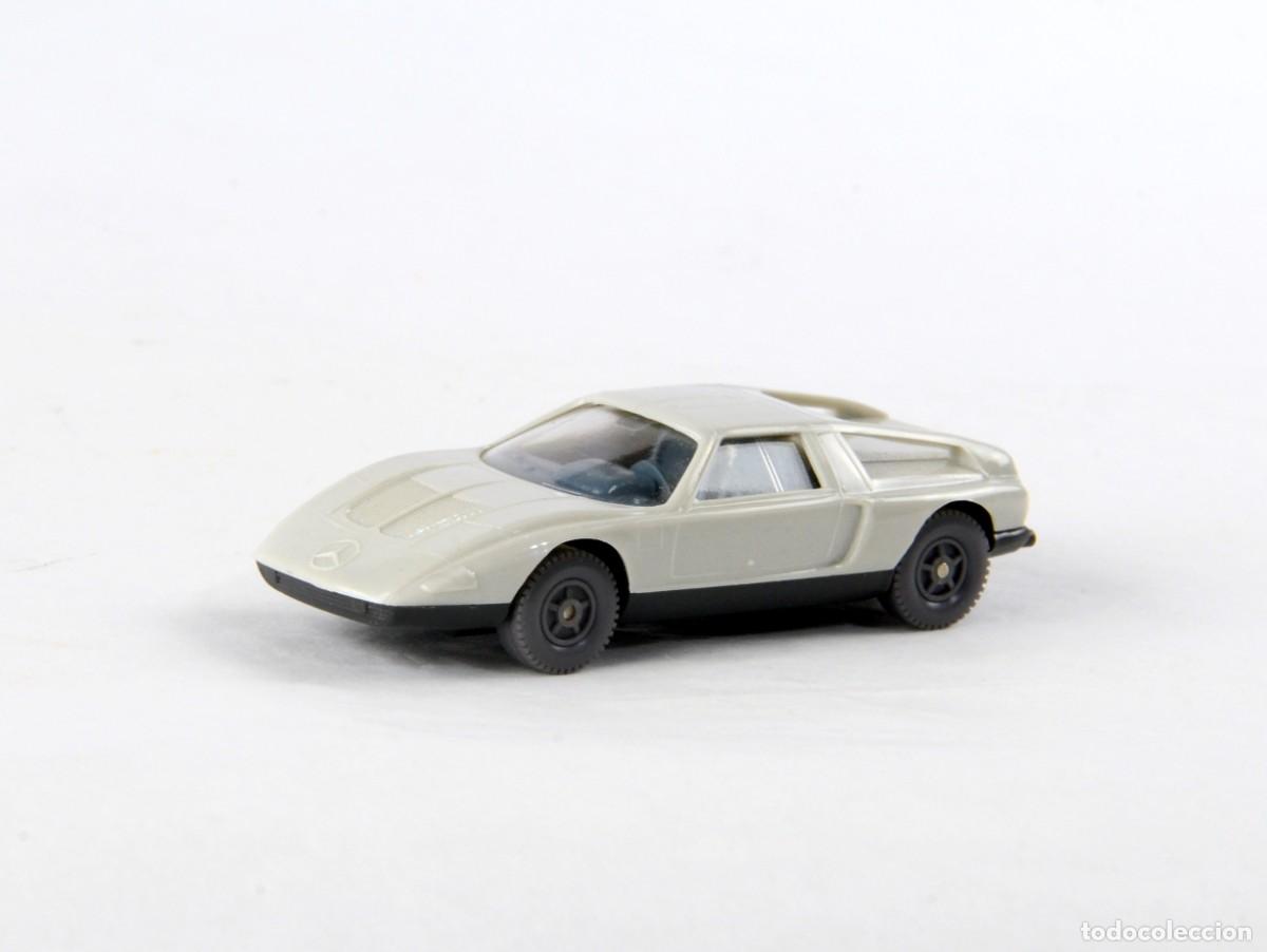 Coches a escala: Wiking Escala H0 1:87 Mercedes Benz C111 Gris