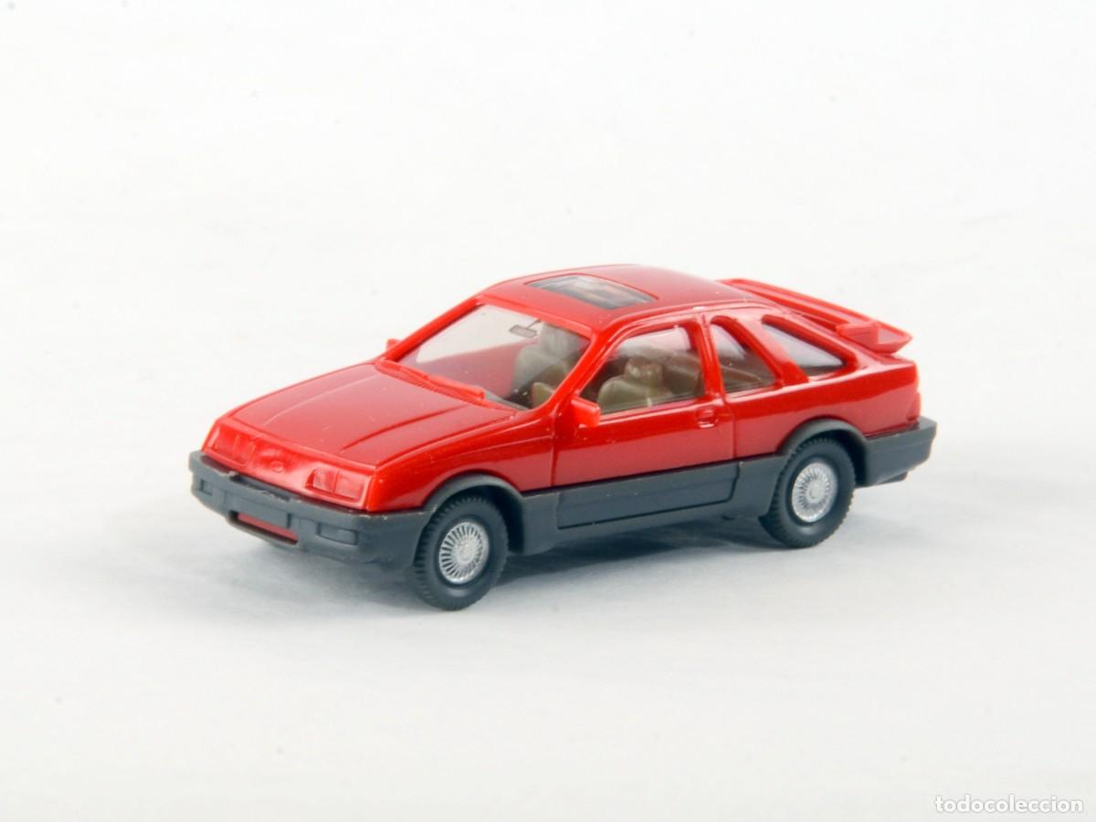 Coches a escala: Wiking Escala 1:87 H0 Ford Sierra XR4i Rojo