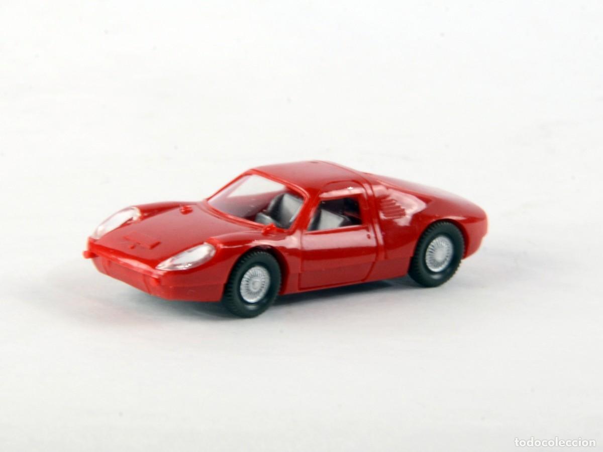 Coches a escala: Wiking Escala 1:87 H0 Antiguo Porsche Carrera 904 GTS Rojo 1965 - 89