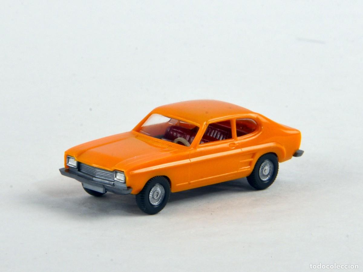 Coches a escala: Wiking Escala H0 1:87 Ford Capri I Naranja