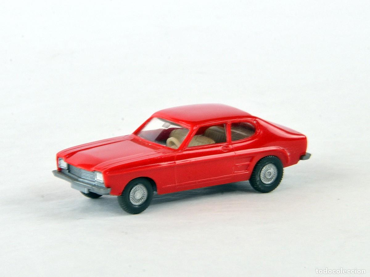 Coches a escala: Wiking Escala H0 1:87 Ford Capri I Rojo