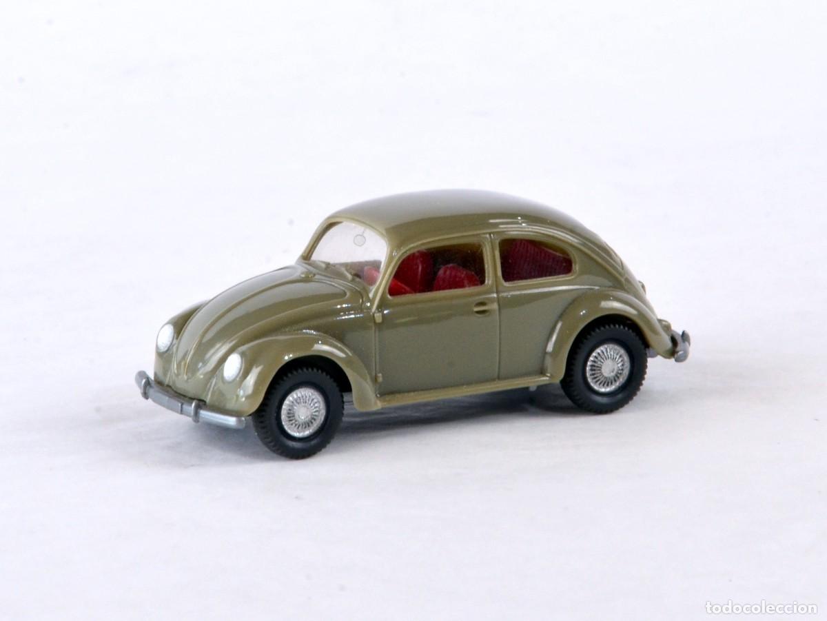 Coches a escala: Wiking Escala 1:87 H0 Volkswagen 1200 Brezel Gris