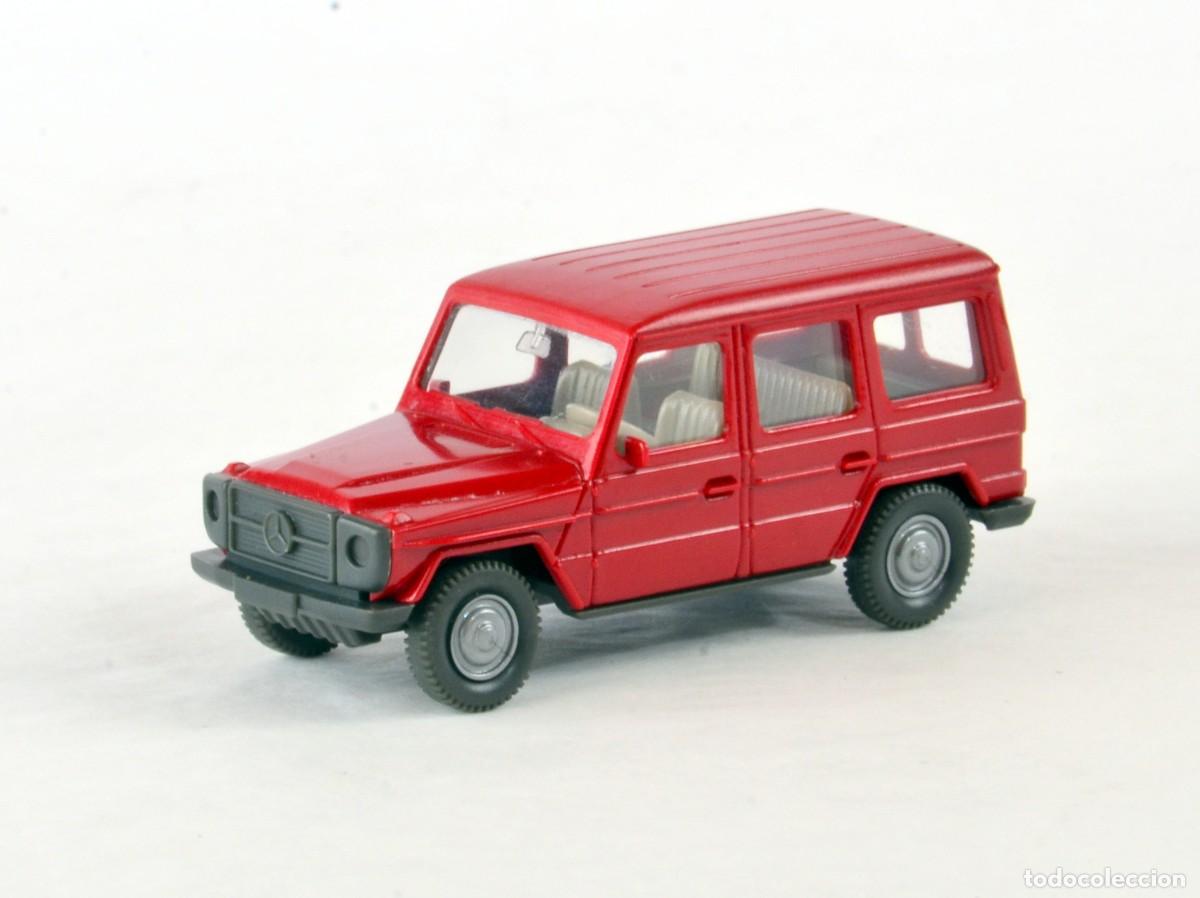Coches a escala: Wiking Escala 1:87 H0 Mercedes Benz Clase G Rojo