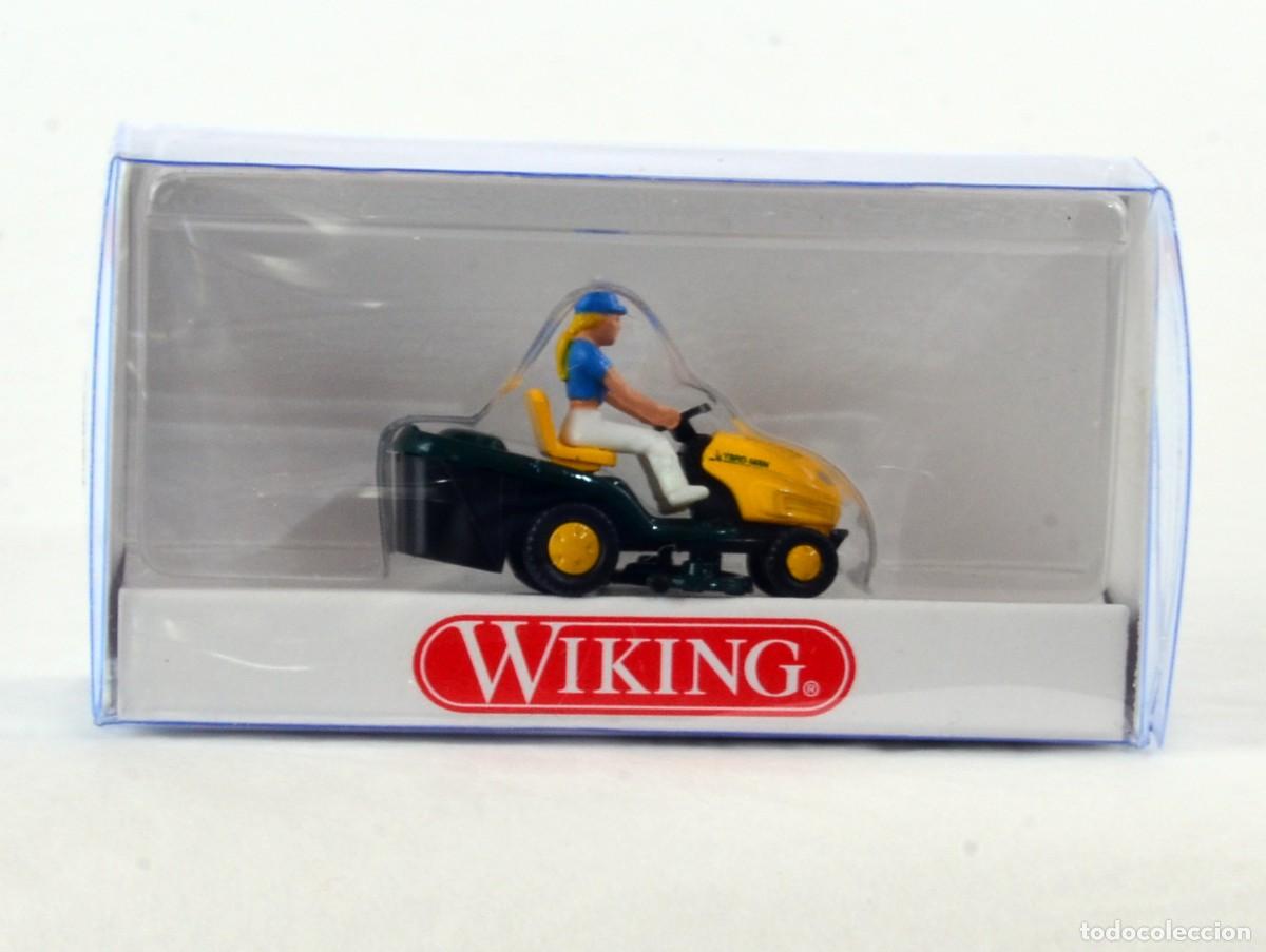 Coches a escala: Wiking Escala 1:87 H0 Cortac&eacute;sped MTD Impecable con Caja
