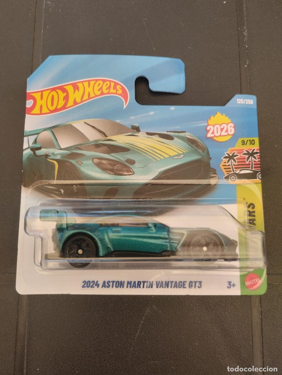 Coches a escala: Hot wheels aston mart&iacute;n vantage gt3