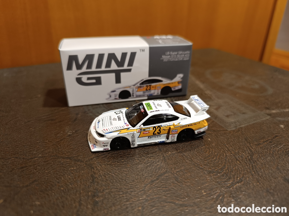 Coches a escala: Mini GT #434. Nissan Silvia formula drift japan