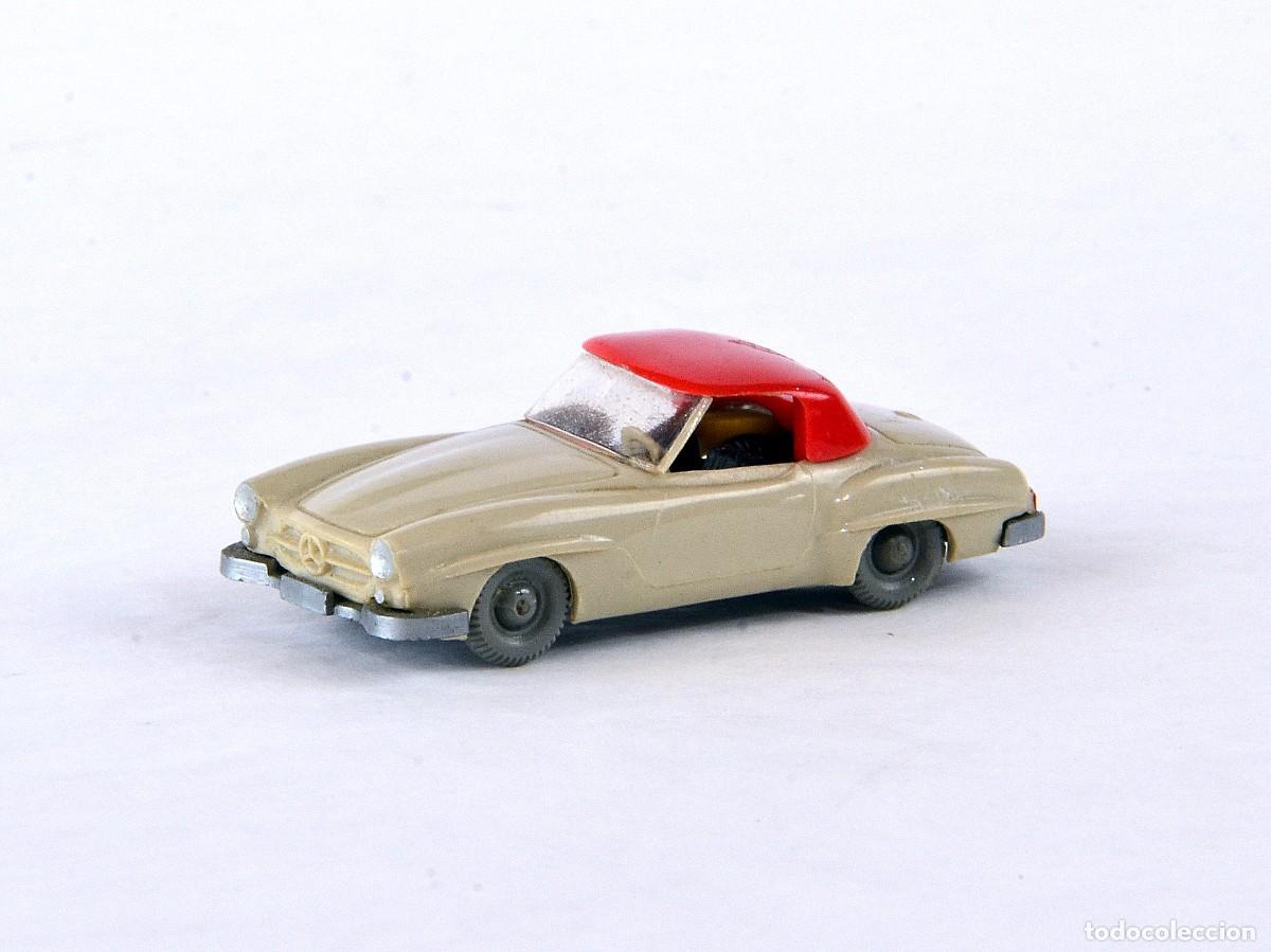 Coches a escala: Wiking Escala 1:87 H0 Antiguo Mercedes Benz 190SL Coup&eacute; 1957 - 68
