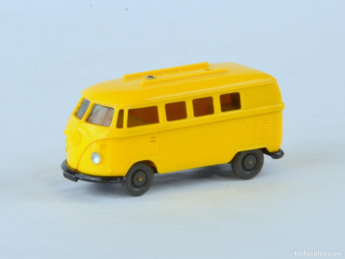 Coches a escala: Wiking Escala 1:87 H0 Antiguo VW Volkswagen T1 B Correos Prueba de Radio 1968 - 71