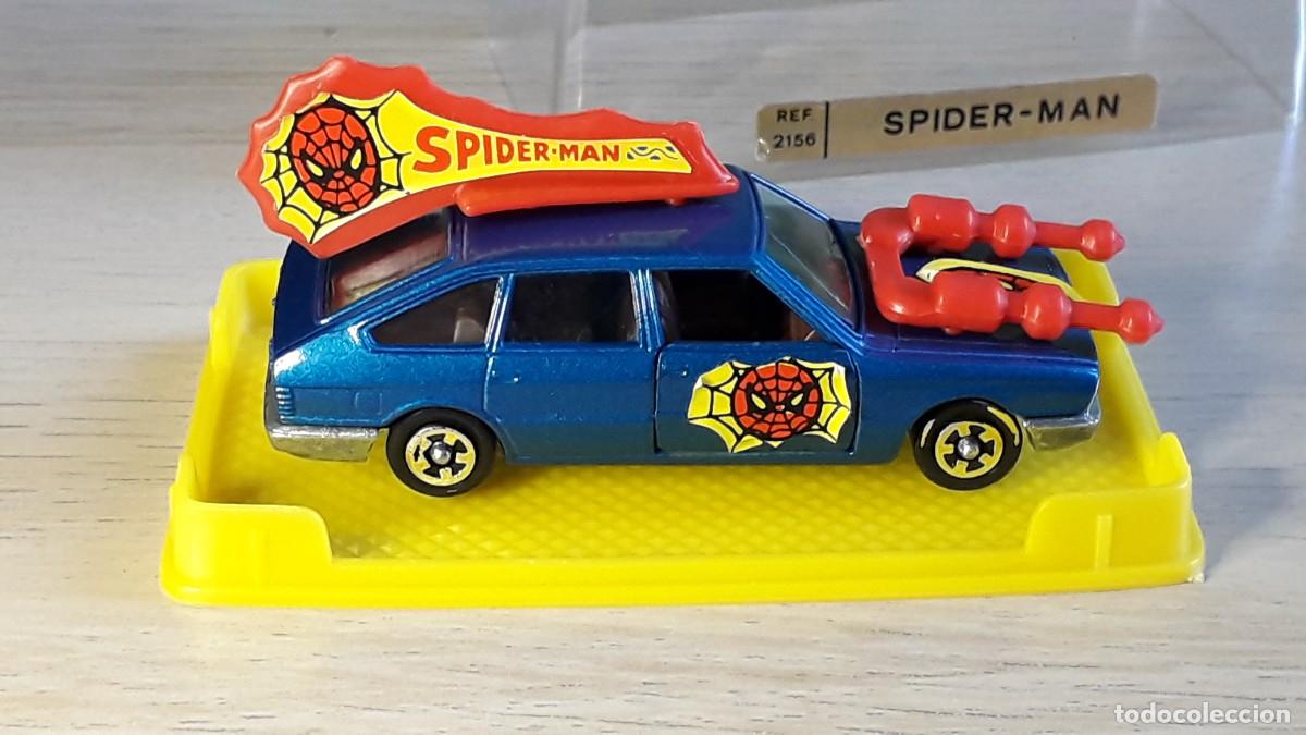 Coches a escala: Chrysler 150 *Spiderman* Spider-Man ref. 2156, metal esc. 1/64, Mira Ibi made in Spain, a&ntilde;os 70-80.
