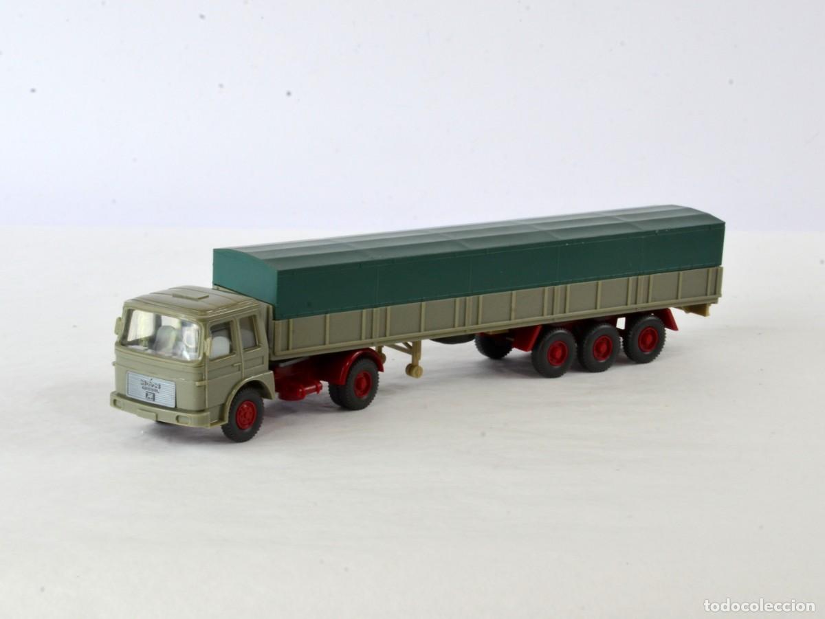 Coches a escala: Wiking Escala 1:87 H0 Antiguo Cami&oacute;n Articulado MAN F8 1976 - 78