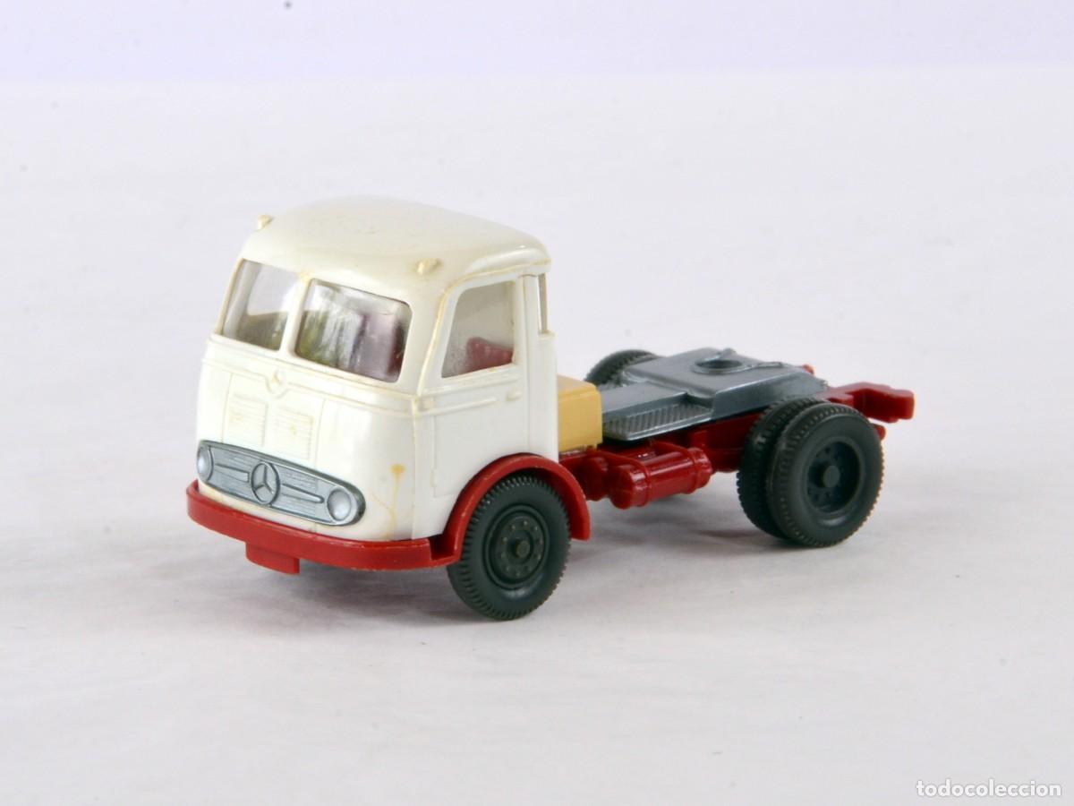 Coches a escala: Wiking Escala 1:87 H0 Antiguo Caabeza Tractora Mercedes Benz Pullman 1960 -66