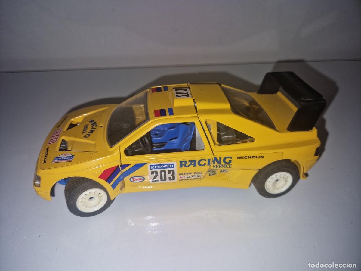 Coches a escala: COCHE PEUGEOT 405 TURBO TROPHY MAJORETTE MODEL CAR 1/24 RALLY 1:24