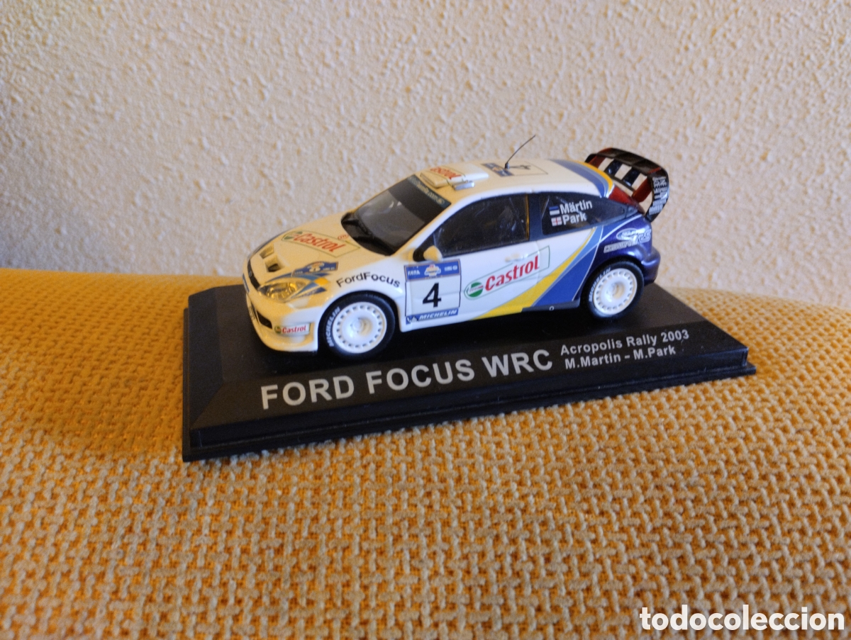 Coches a escala: Ford Focus Wrc Acr&oacute;polis Rally 2003