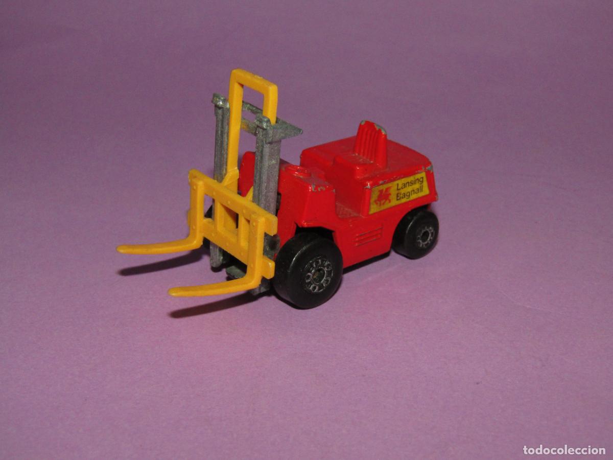 Model Cars: Matchbox Lesney Made in England Superfast N&ordm;15 Fork Lift Carretilla Elevadora Made in England - 1972