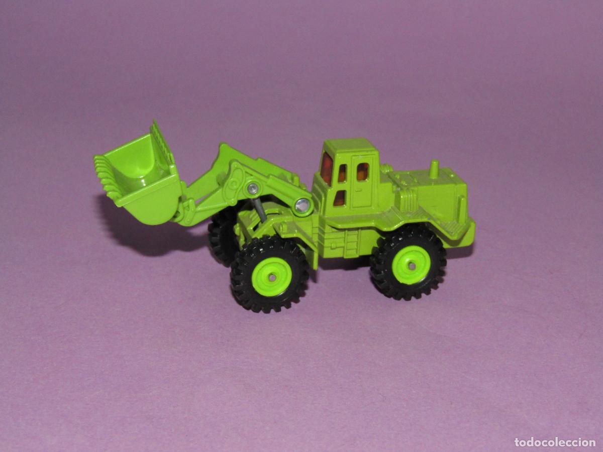 Model Cars: Antigua Pala TEREX 72/81 LOADER Diecast en Escala 1/137 TOMICA Fabricada en JAP&Oacute;N por TOMY 1970s.