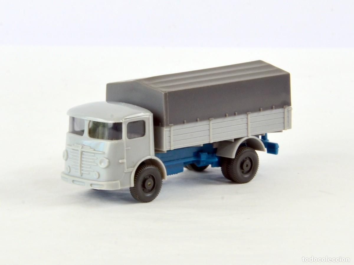 Coches a escala: Wiking Escala 1:87 H0 Cami&oacute;n B&uuml;ssing LU4500 Azul