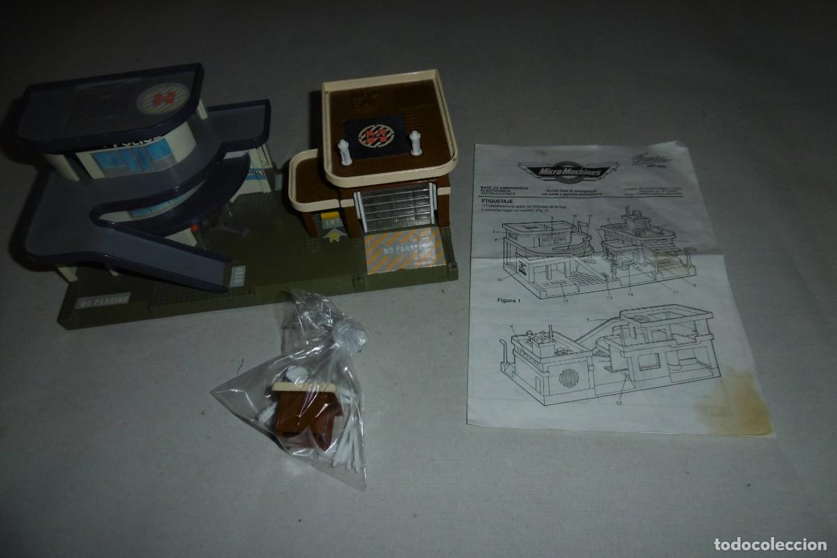 Coches a escala: BASE DE EMERGENCIAS MICRO MACHINES GALLOB MICROMACHINES COMPLETA Y FUNCIONA