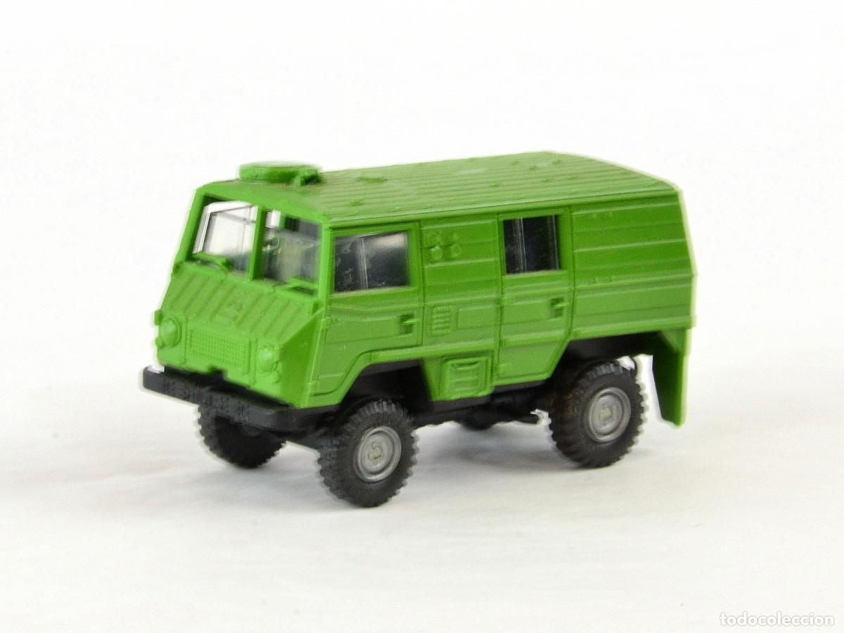 Coches a escala: Roco Escala 1:87 H0 Steyr Puch Pinzgauer 4x4 Verde