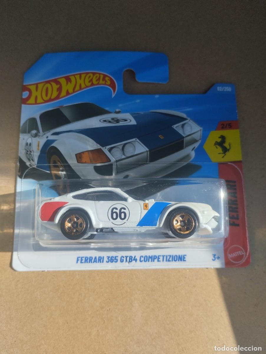 Coches a escala: Hot wheels Ferrari 365 gtb4 competizione