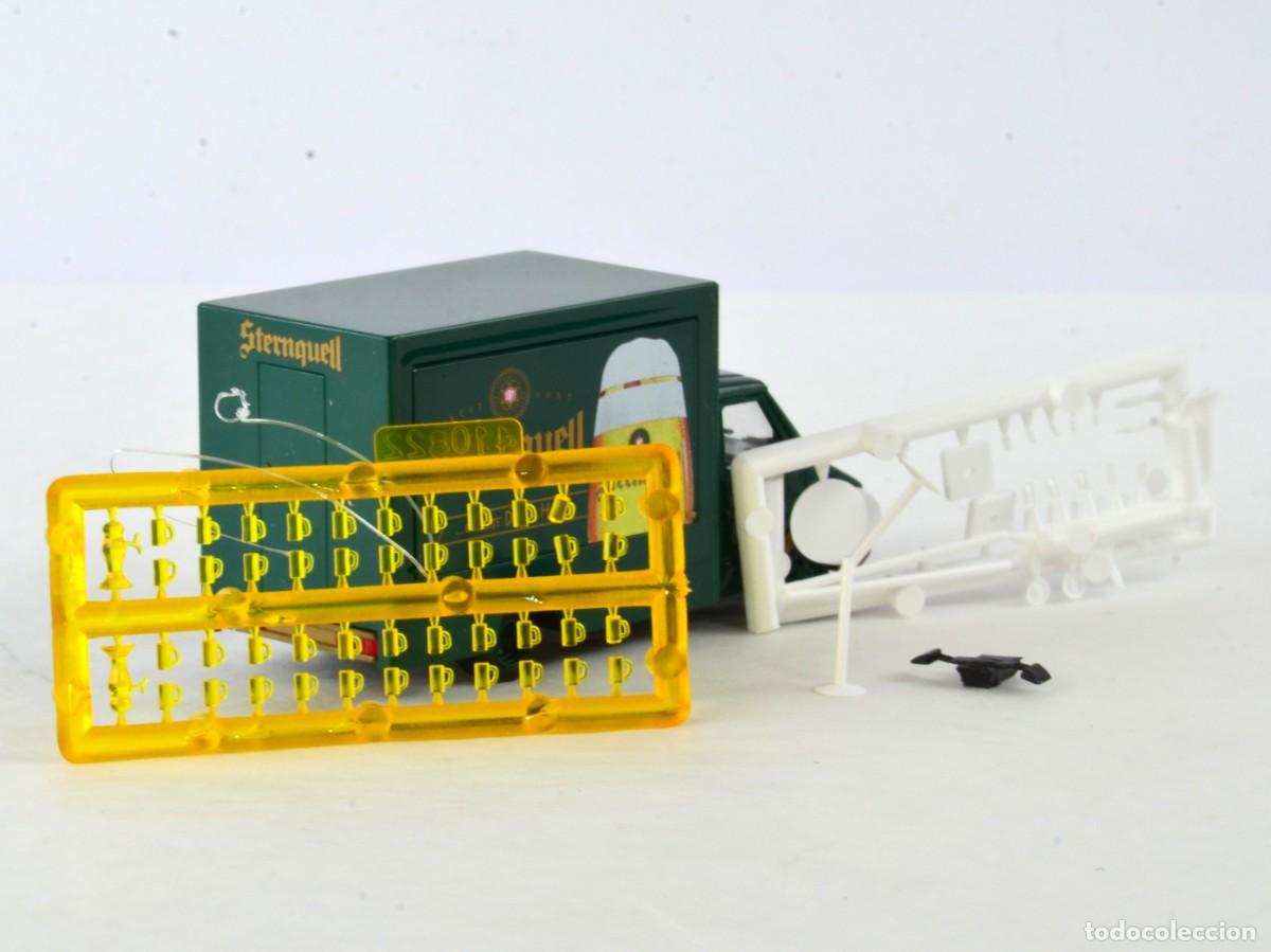 Coches a escala: Busch Escala 1:87 H0 Iveco Daily Sternquell Impecable con Caja