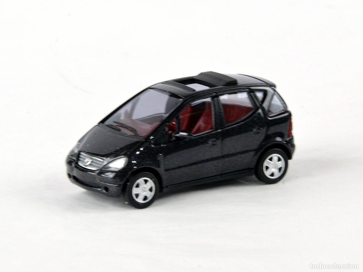 Coches a escala: Busch Escala 1:87 H0 Mercedes Benz Clase A Avantgarde Techo Solar Impecable con Caja