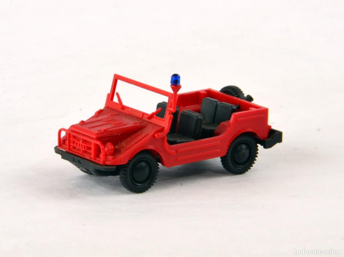 Coches a escala: Roco Escala 1:87 H0 Auto Union DKW Munga Bomberos